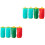 2 Packs 4pcs Thick Section Parent-Child Racing Car 3