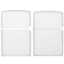 8Pcs Transparent Plastic Lighter Sleeves Portable Smoke Lighter Holder