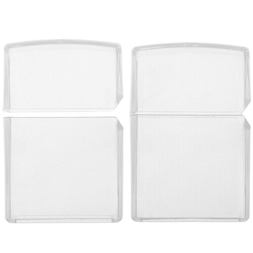8Pcs Transparent Plastic Lighter Sleeves Portable Smoke Lighter Holder