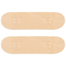 6 Pcs Wooden Fingerboard Mini Skateboard For Kids