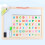 2Sets Small Wood Hanging Blackboard Double-Sided Kid Memo Board Multi 10