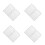 8Pcs Transparent Plastic Lighter Sleeves Portable Smoke Lighter Holder 8