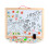 2Sets Small Wood Hanging Blackboard Double-Sided Kid Memo Board Multi 8