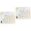 2Sets Small Wood Hanging Blackboard Double-Sided Kid Memo Board Multi 4