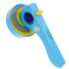 3 Count Gyro Toy Wooden Tops With Handles Gyroscope Kid