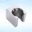 2Pcs Durable Brass Shower Head Holder Silver Wall Mount Bracket 10