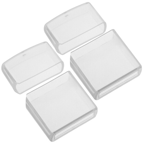 8Pcs Transparent Plastic Lighter Sleeves Portable Smoke Lighter Holder 1
