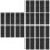 30 Pcs Keyboard Stickers Black Background With White Lettering 10