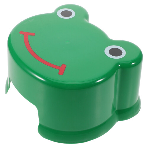 2Pcs Cartoon Plastic Non Slip Step Stool For Kids Bathroom