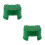 2Pcs Cartoon Plastic Non Slip Step Stool For Kids Bathroom 4