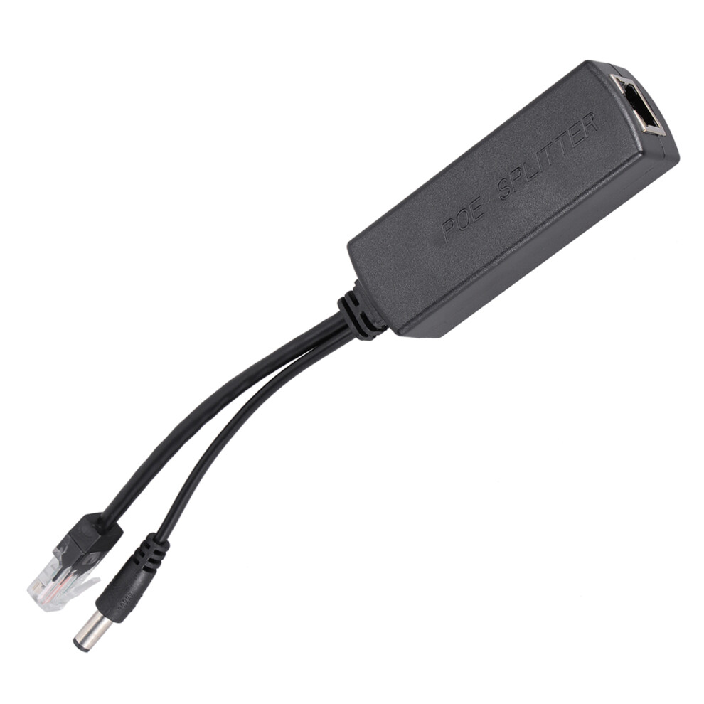 12V 2A High Reliability Poe Splitter For Ip Camera Power Black 3623262084778