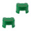 2Pcs Cartoon Plastic Non Slip Step Stool For Kids Bathroom 6