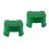 2Pcs Cartoon Plastic Non Slip Step Stool For Kids Bathroom 8