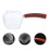 2pcs Milk Cup With Side Handle Wood Concentrate Spout 9