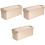 3Pcs Rose Gold Tin Cookie Jars for Cookies Candy Storage 5