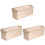 3Pcs Rose Gold Tin Cookie Jars for Cookies Candy Storage 4