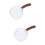 2pcs Milk Cup With Side Handle Wood Concentrate Spout 8