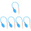 5Pcs Sugar Blowing Pump For Candy Art Tool 7