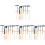 4 Sets Zen Sand Table Rake Office Miniature Decorate Plastic 8