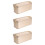 3Pcs Rose Gold Tin Cookie Jars for Cookies Candy Storage 10
