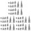 3Pcs Sturdy Alloy Cone Spike Screwback Studs For DIY Craft 3