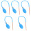 5Pcs Sugar Blowing Pump For Candy Art Tool 5