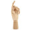 2 Pack Modeling Hand Fabric Toys Puppet Mannequin Flexible Joint 1