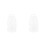2Pcs Space-Saving White Plastic Pigeon Water Container Bird Dispenser 10