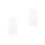 2Pcs Space-Saving White Plastic Pigeon Water Container Bird Dispenser 4