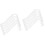 10Pcs Clear Plastic Shoe Form Inserts for Sandal and High Heel Display 6