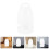 2Pcs Space-Saving White Plastic Pigeon Water Container Bird Dispenser 11