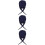 3Pcs Solid Hat Adjustable Lace- 8