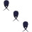 3Pcs Solid Hat Adjustable Lace- 9