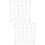 2pcs Roll Vinyl Roll Stand Sheet Acrylic Storage Transparent 9