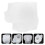 2Pcs Elephant Silicone Mold for DIY Crafts White Flexible Epoxy Mold 7