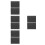 8Pcs Black Epe Foam Drawer Storage Inserts for Tool Case Packing 7