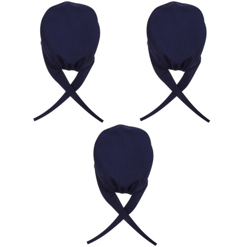 3Pcs Solid Hat Adjustable Lace- 2
