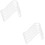 10Pcs Clear Plastic Shoe Form Inserts for Sandal and High Heel Display 8