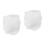 2Pcs Elephant Silicone Mold for DIY Crafts White Flexible Epoxy Mold 4