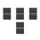 8Pcs Black Epe Foam Drawer Storage Inserts for Tool Case Packing 6