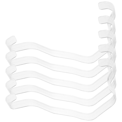 10Pcs Clear Plastic Shoe Form Inserts for Sandal and High Heel Display 2