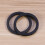 2St Elastische Rubber Ring Flush Accessoires Zwart Duurzaam 11