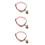 3pcs Collar Dog Accessories Polyester 10