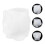 2Pcs Elephant Silicone Mold for DIY Crafts White Flexible Epoxy Mold 9