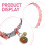 3pcs Collar Dog Accessories Polyester 9