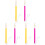 6 Pcs Plastic Slide Whistles For -Resistant Fun 2