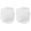 2Pcs Elephant Silicone Mold for DIY Crafts White Flexible Epoxy Mold 2