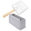 2 Sets Stainless Steel Cat Litter Scoop With Box 3
