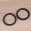 2St Elastische Rubber Ring Flush Accessoires Zwart Duurzaam 6