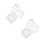 4Pcs Plastic Multi Functional Measuring Drawing Tools for Math 10
